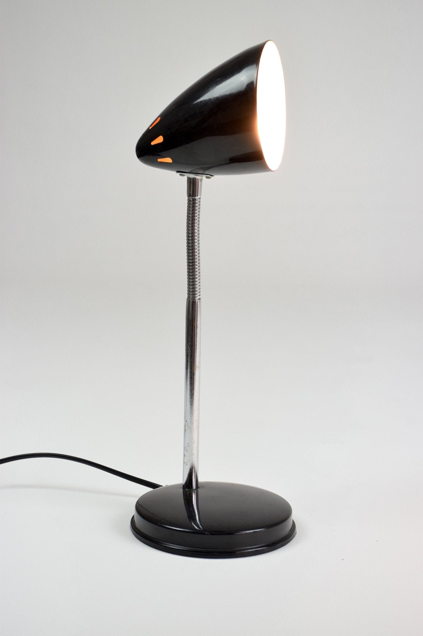 Vintage Articulating Black Desk Lamp, 1960's - Spirit Gallery 