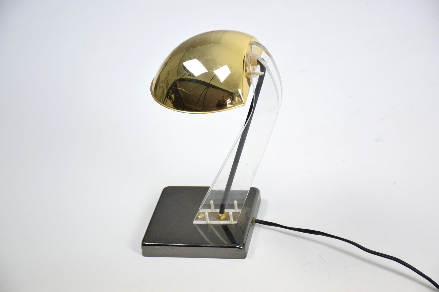 Vintage Lucite Desk Lamp, 1970's - Spirit Gallery 