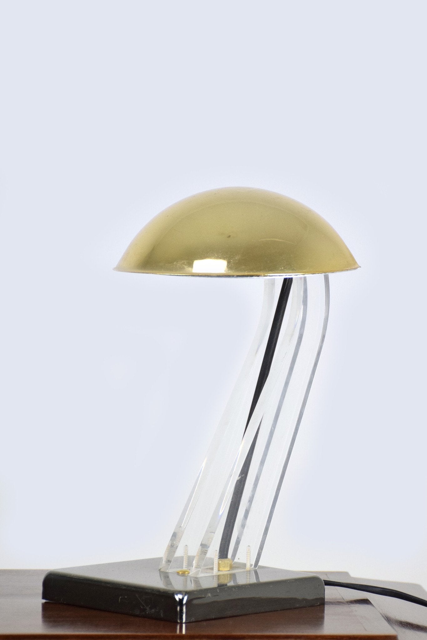 Vintage Lucite Desk Lamp, 1970's - Spirit Gallery 