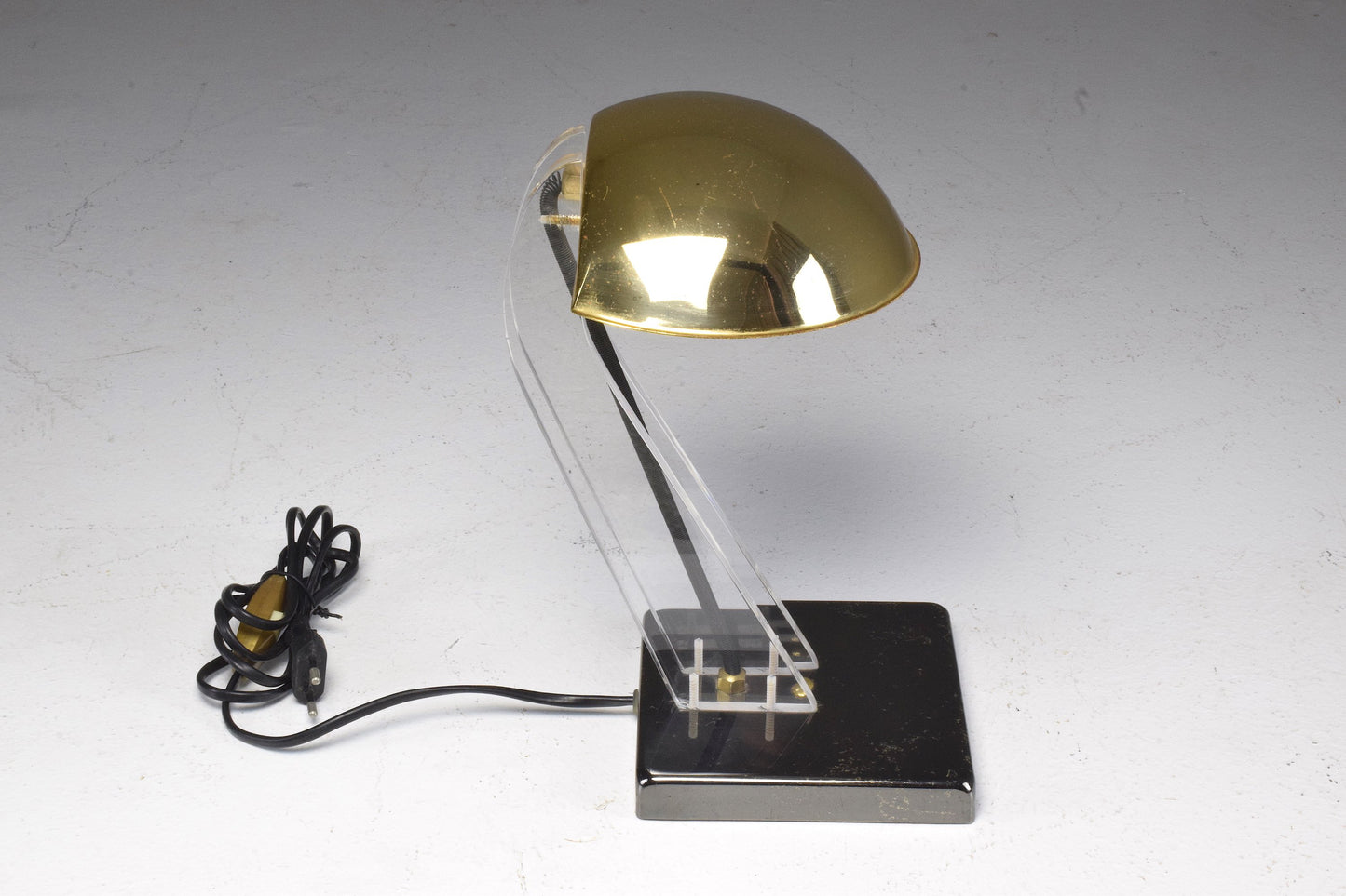 Vintage Lucite Desk Lamp, 1970's - Spirit Gallery 