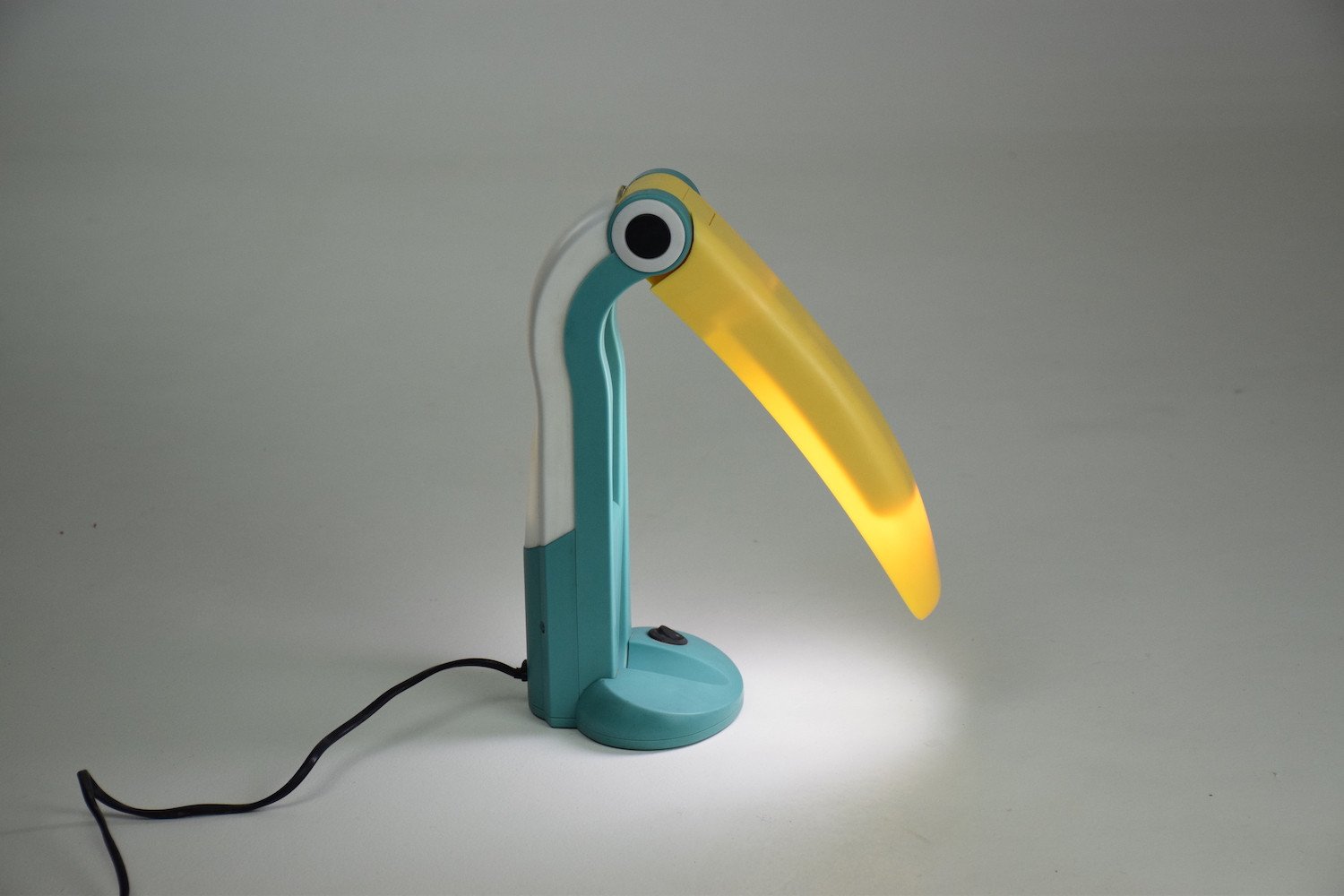 Vintage Pelican Toucan Lamp by H.T. Huang, 1980's - Spirit Gallery 