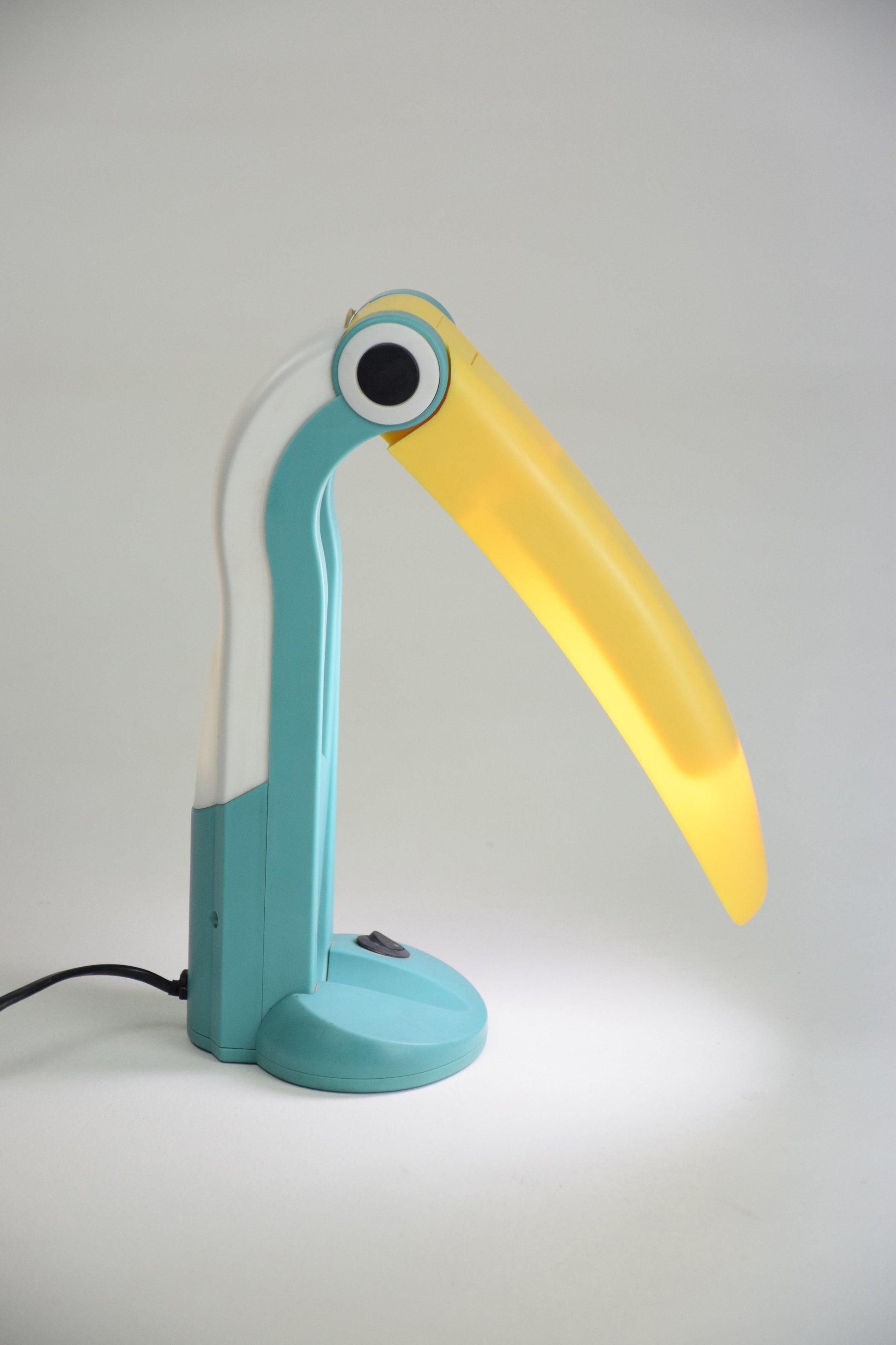 Vintage Pelican Toucan Lamp by H.T. Huang, 1980's - Spirit Gallery 