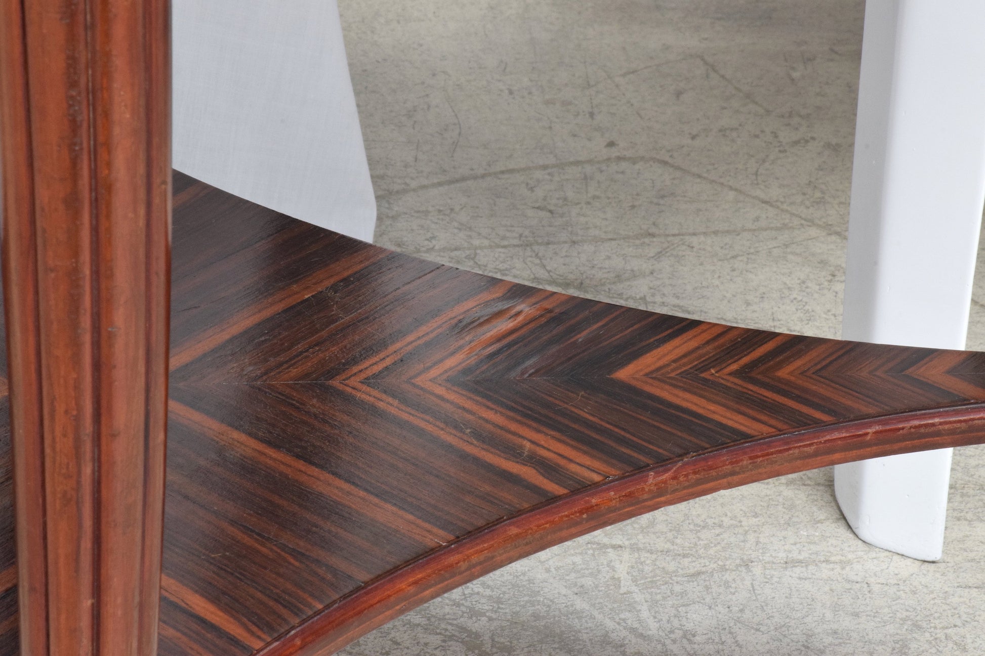 Zebrano Veneered Console Table, France, 1930's - Spirit Gallery 