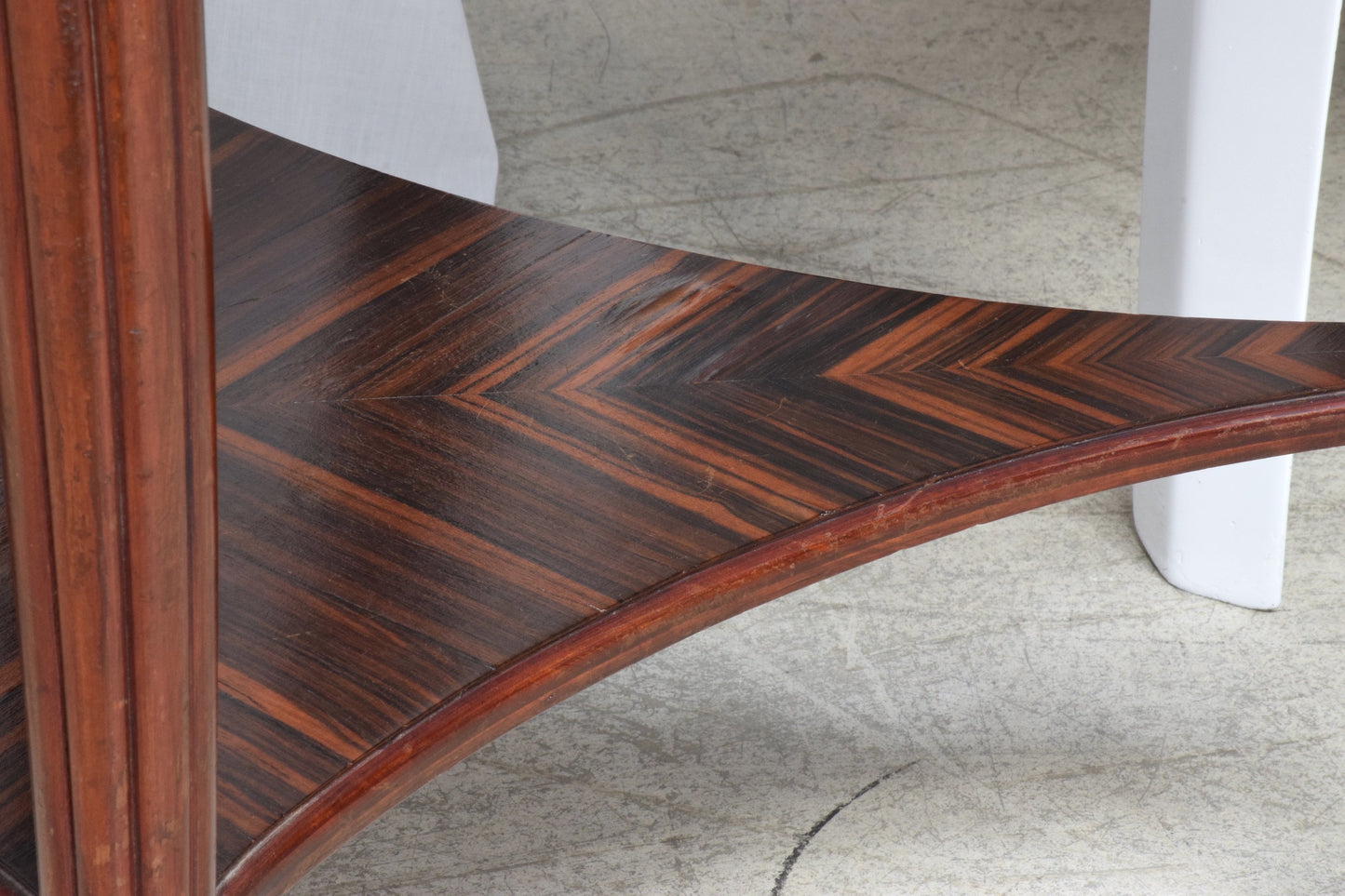 Zebrano Veneered Console Table, France, 1930's - Spirit Gallery 