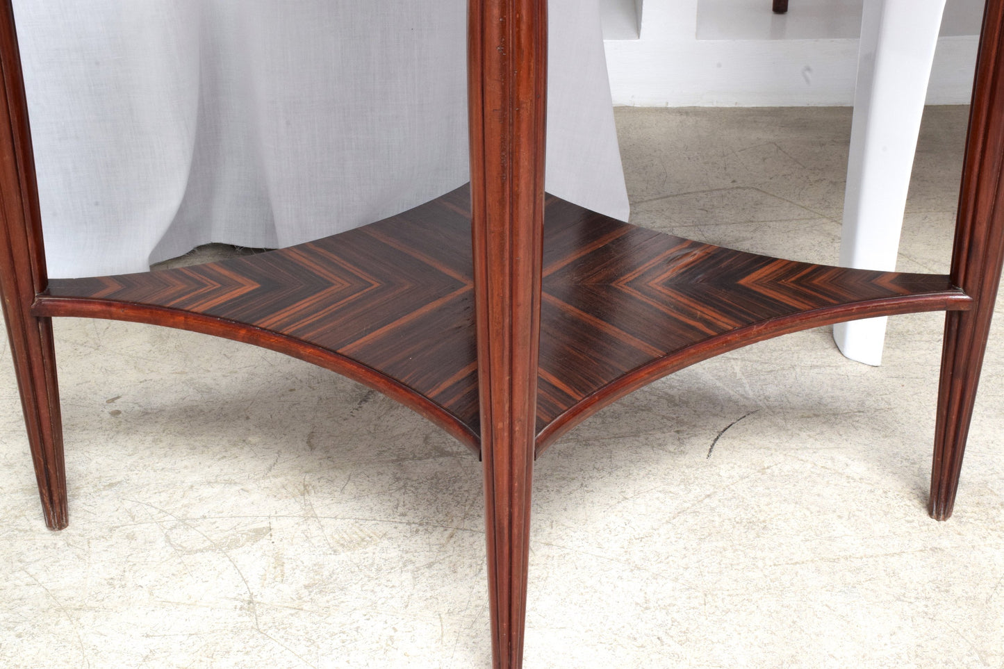 Zebrano Veneered Console Table, France, 1930's - Spirit Gallery 