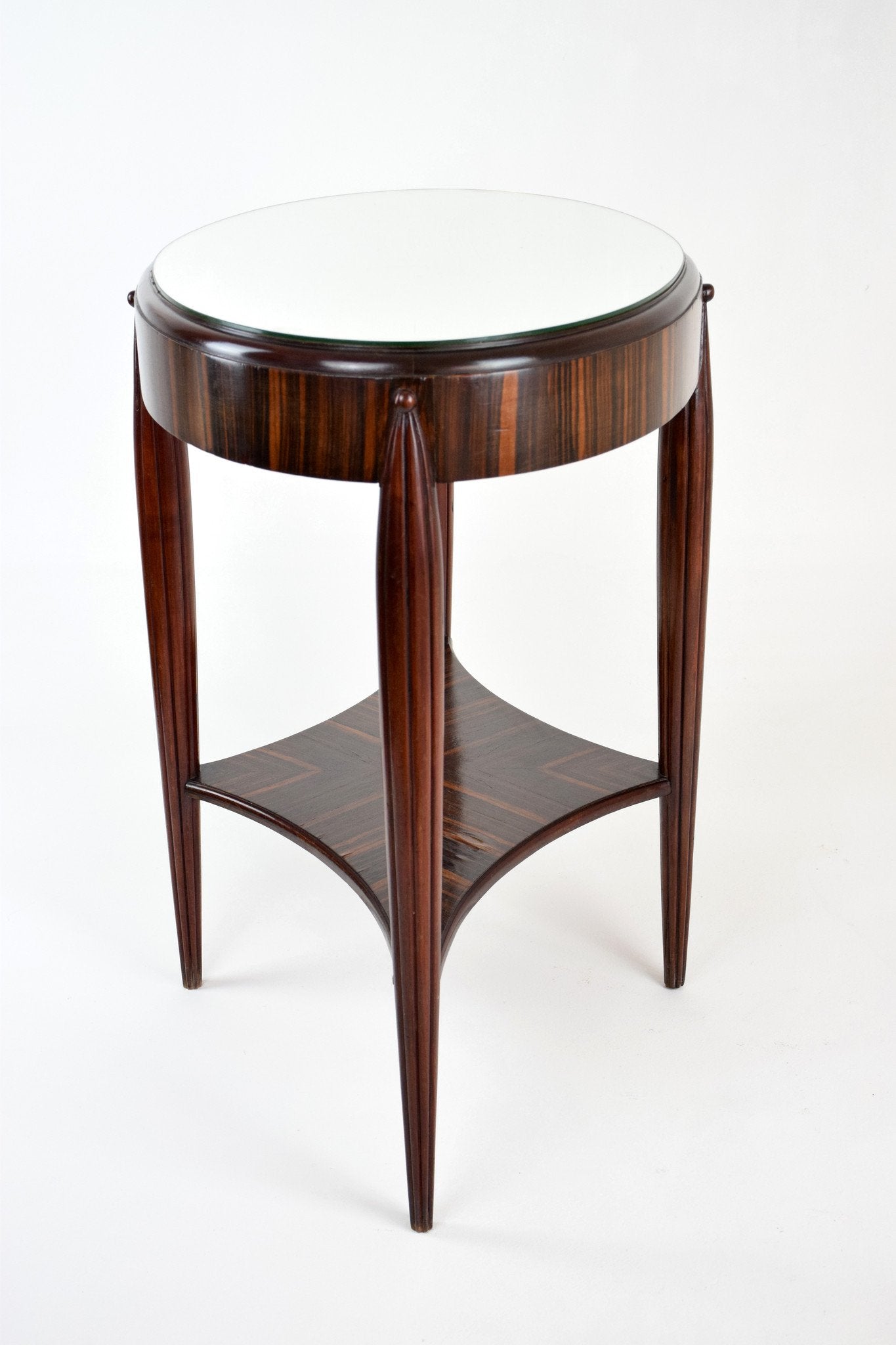 Zebrano Veneered Console Table, France, 1930's - Spirit Gallery 